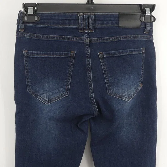 Anine Bing Christy‎ Skinny Jeans Women's 26 Blue Dark Wash Skinny Stretch Denim - Picture 5 of 7